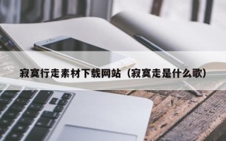 玉林寂寞行走素材下载网站（寂寞走是什么歌）
